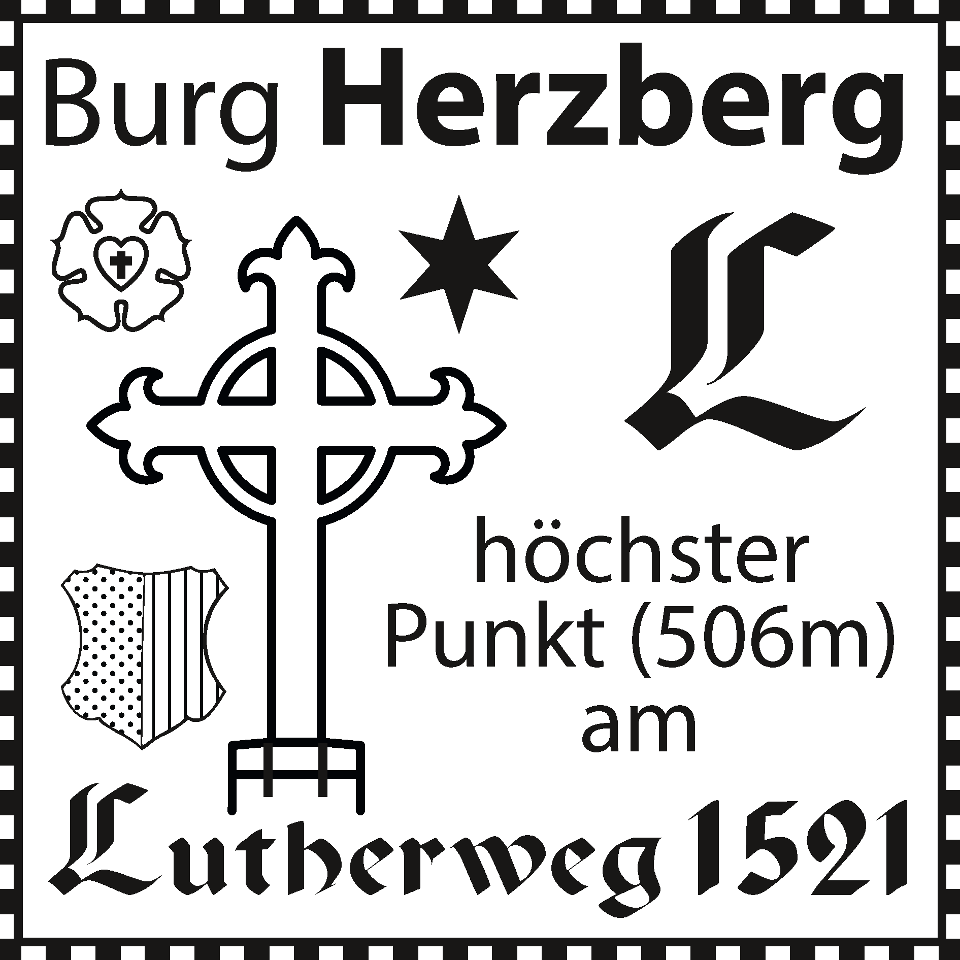 Pilgerstempel - Burg Herzberg